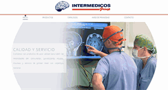 Desktop Screenshot of intermedicos.net