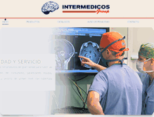 Tablet Screenshot of intermedicos.net